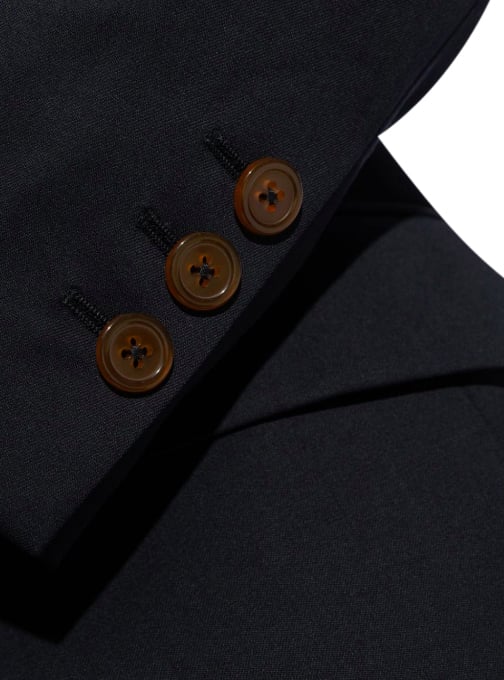 Vivienne Westwood One Button Jacket Navy Blauw