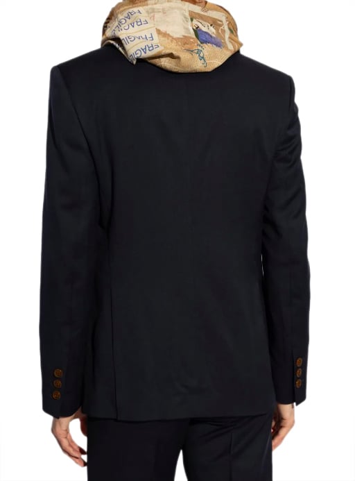 Vivienne Westwood One Button Jacket Navy Blauw