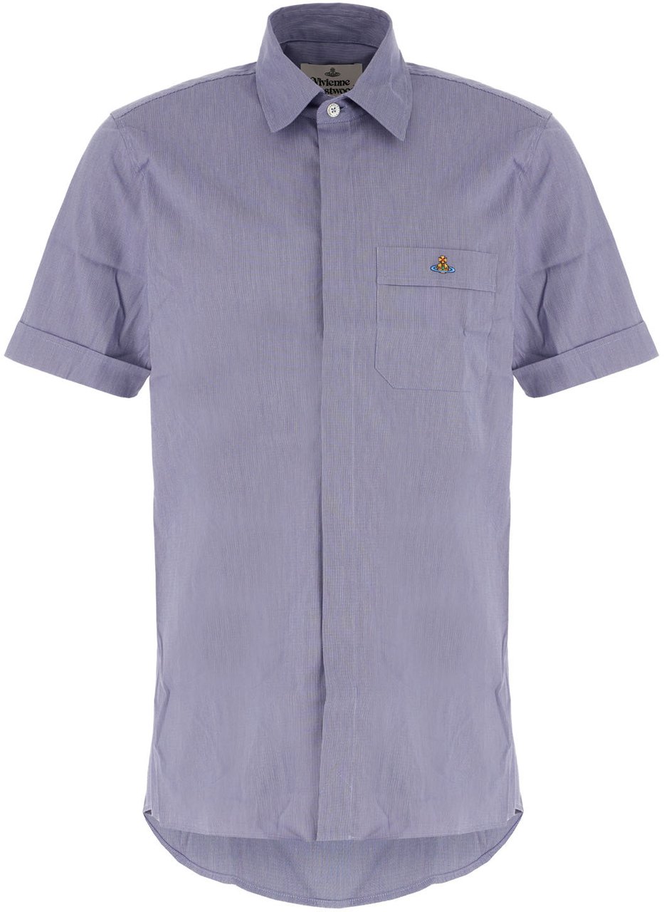 Vivienne Westwood Vivienne Westwood Printed poplin shirt Divers