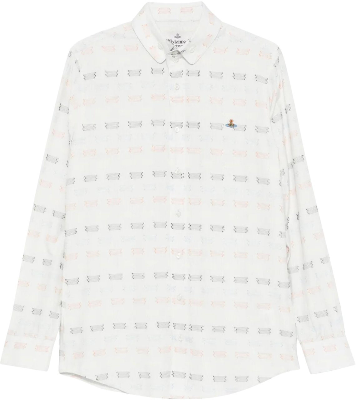 Vivienne Westwood 2 Button Krall White Wit