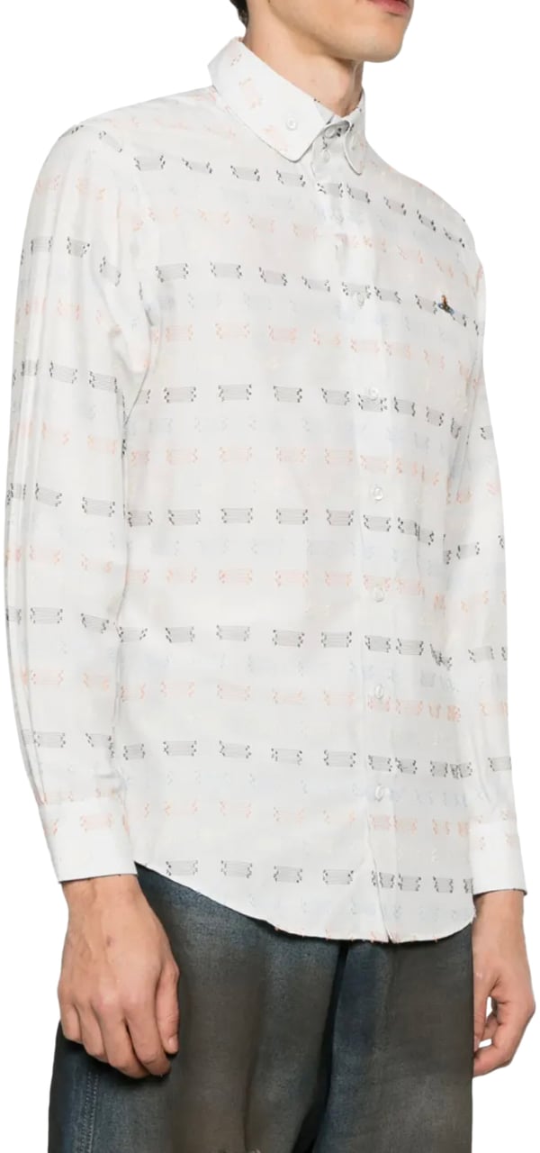 Vivienne Westwood 2 Button Krall White Wit