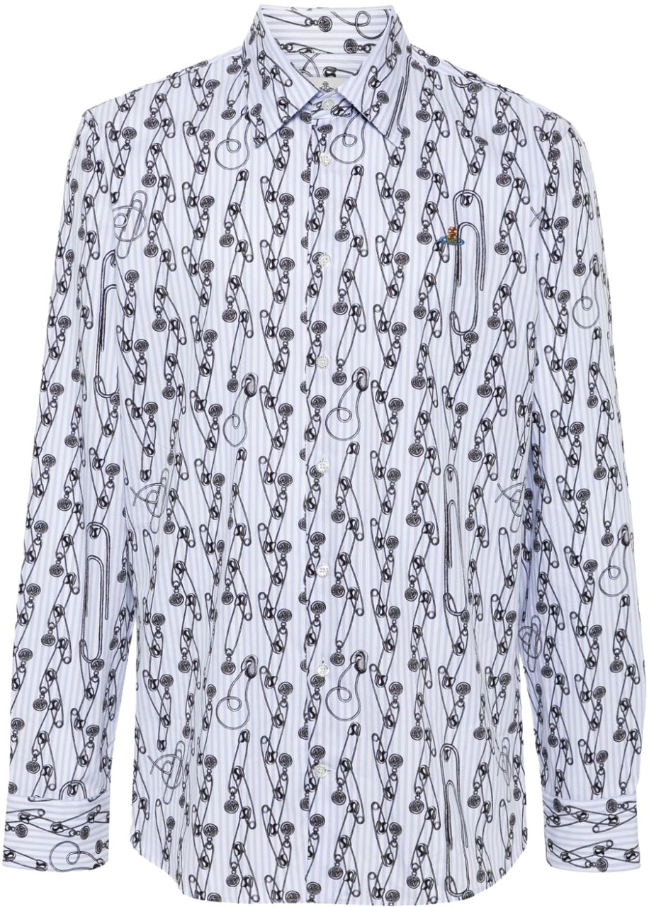 Vivienne Westwood Shirts Pinstripe Divers