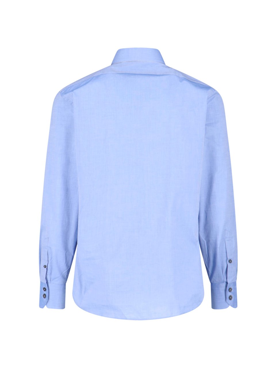 Vivienne Westwood Blue Ghost Cotton Long-Sleeve Shirt Blauw