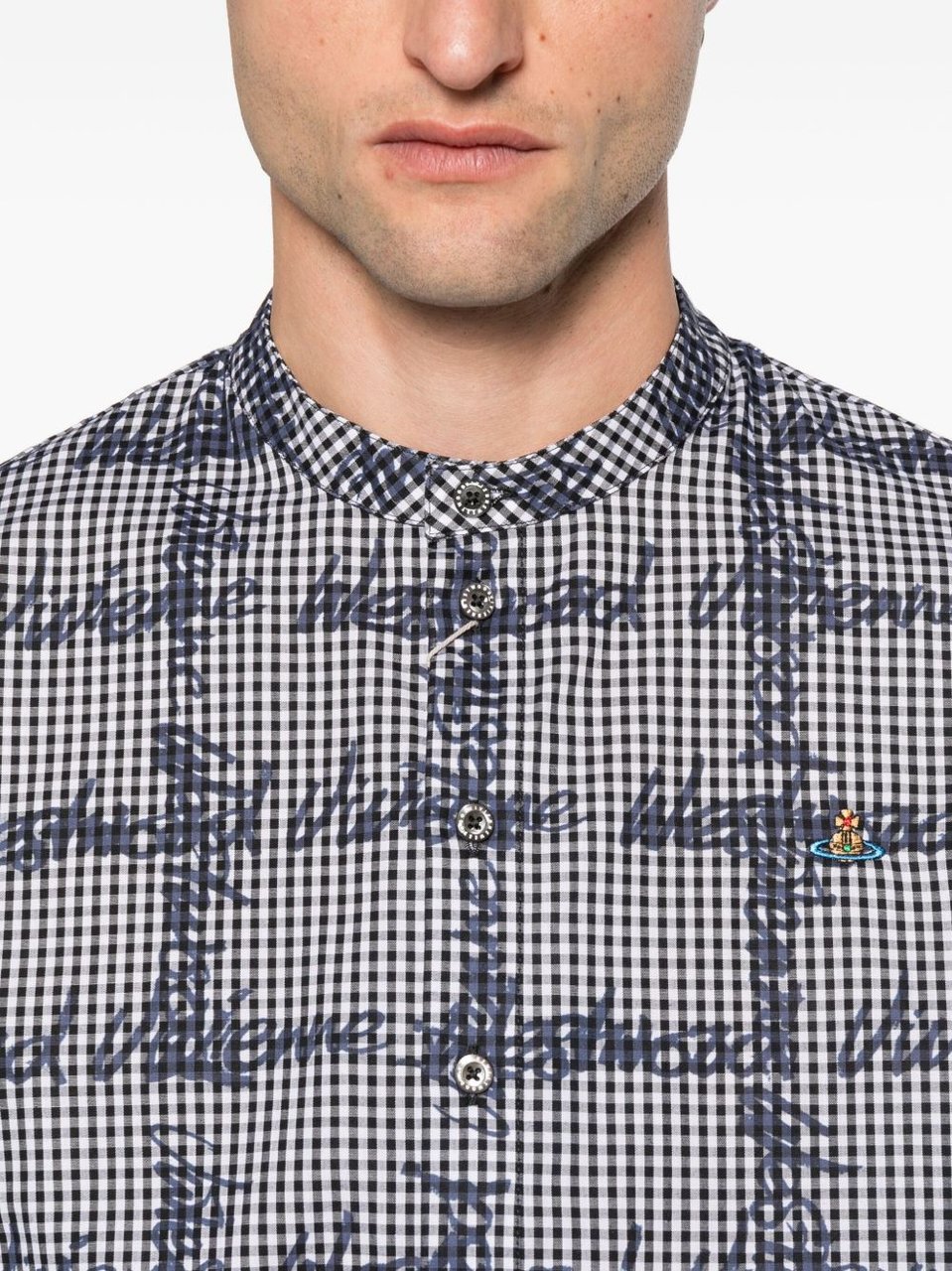 Vivienne Westwood Shirts Gingham/Black Zwart