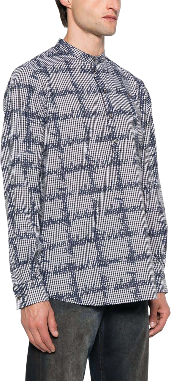 Vivienne Westwood Shirts Ginghamblack Zwart