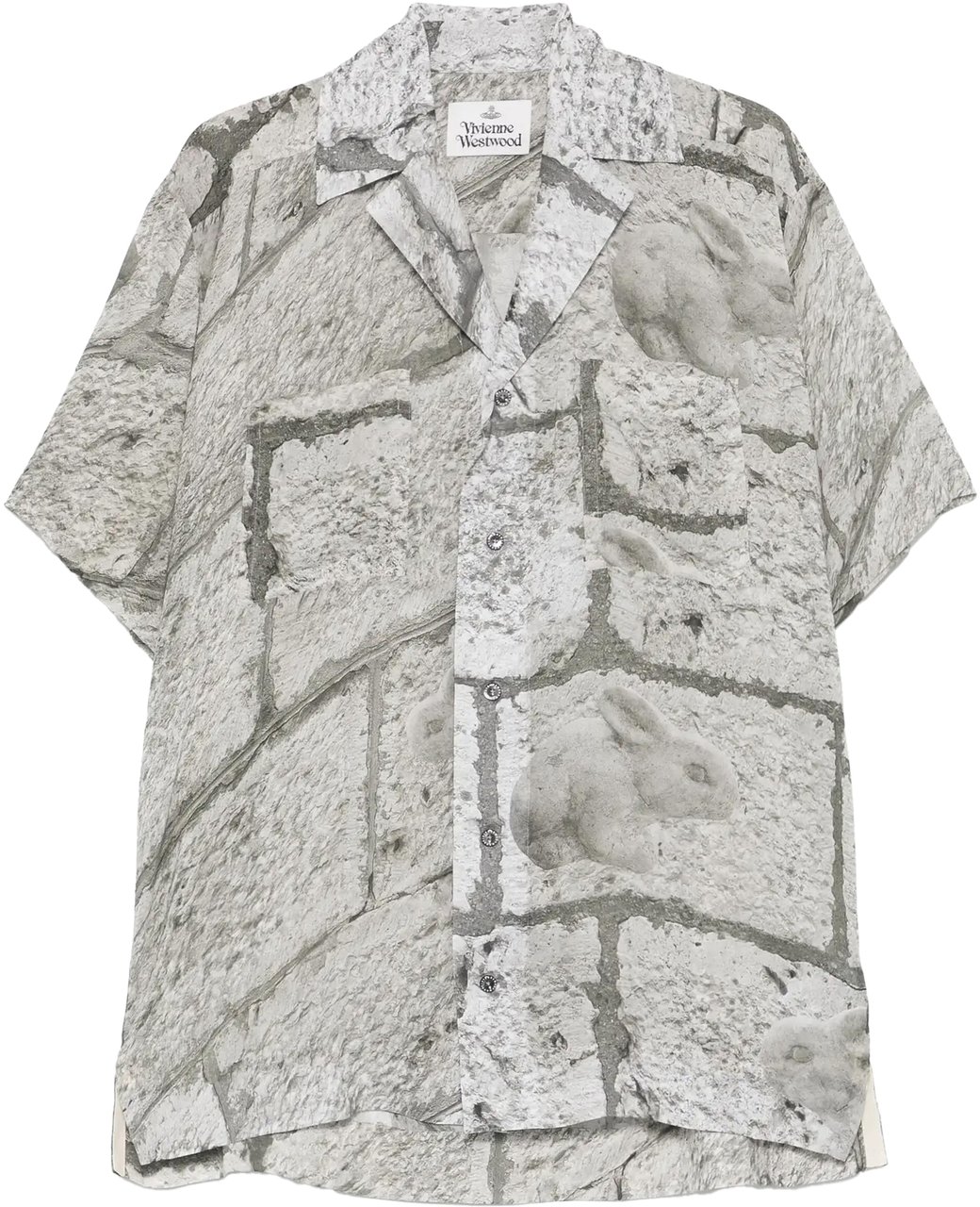 Vivienne Westwood Camp Shirt Rabbit Grijs