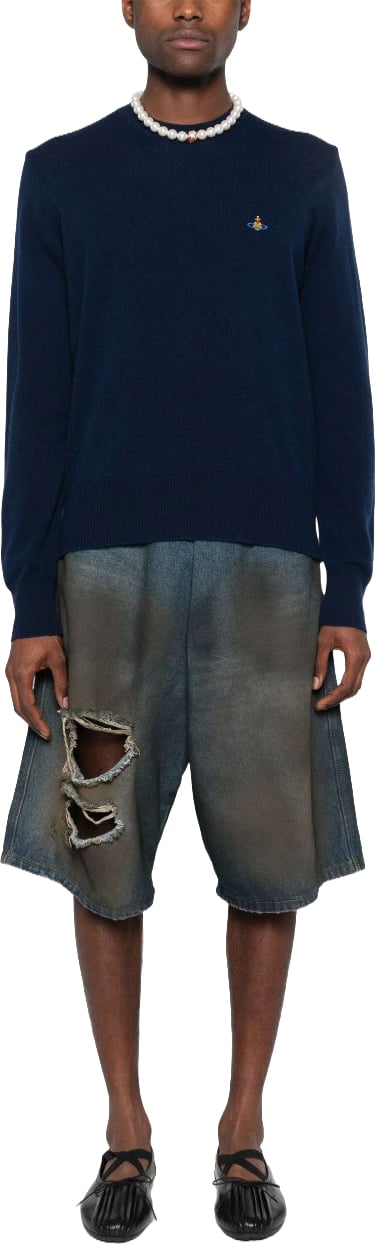 Vivienne Westwood Sweaters Navy Navy