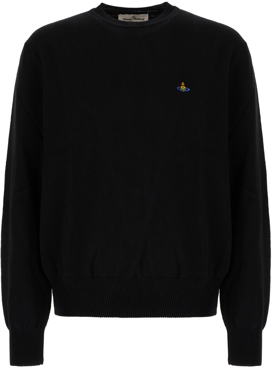 Vivienne Westwood Vivienne Westwood Black wool sweater Zwart