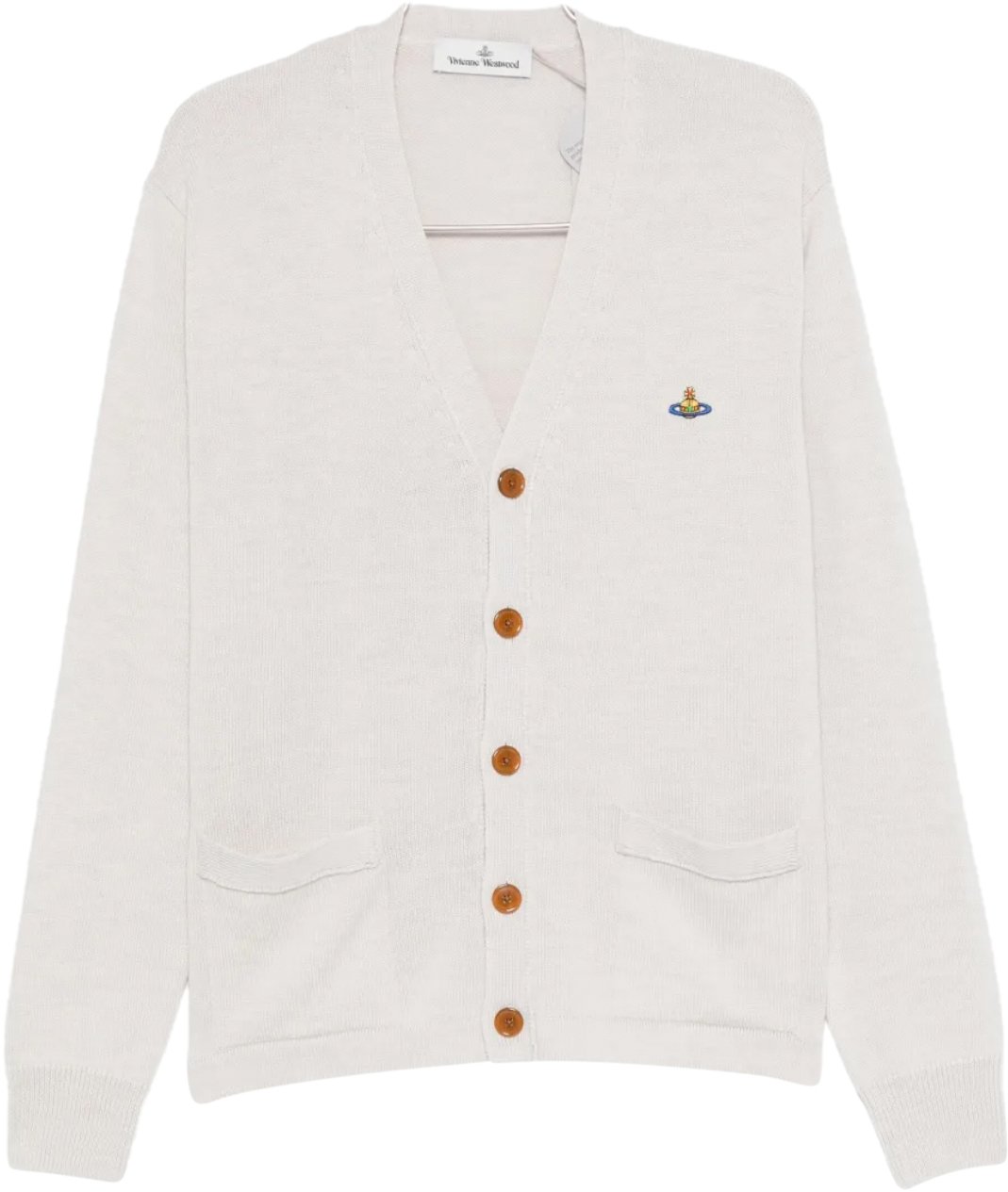 Vivienne Westwood Alex Cardigan Grey Melange Grijs