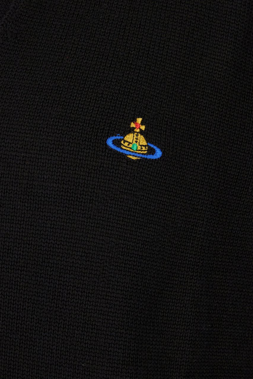 Vivienne Westwood Vivienne Westwood Black cotton cardigan Zwart