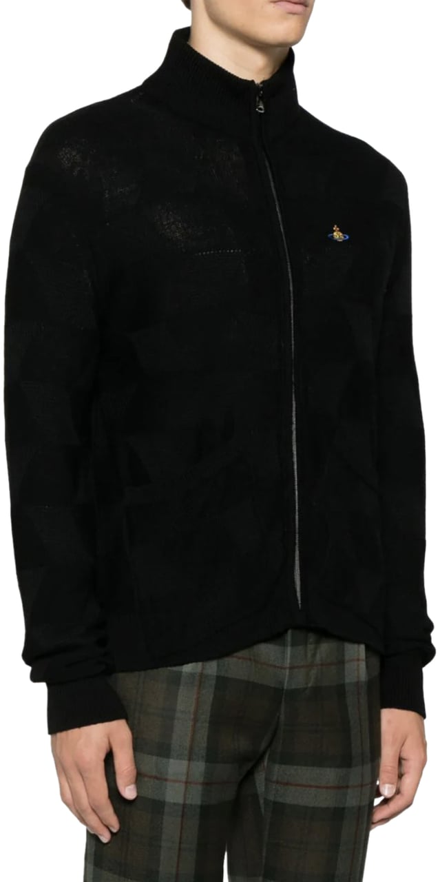 Vivienne Westwood Fisherman Zip-up Black Zwart