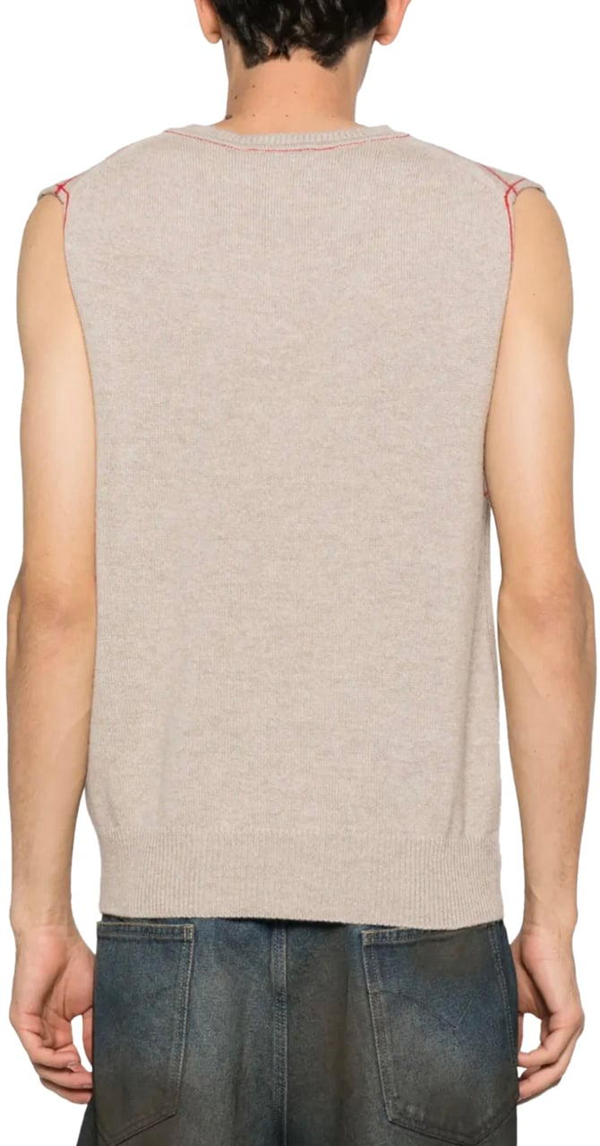 Vivienne Westwood Orbit Vest Oatmeal Divers