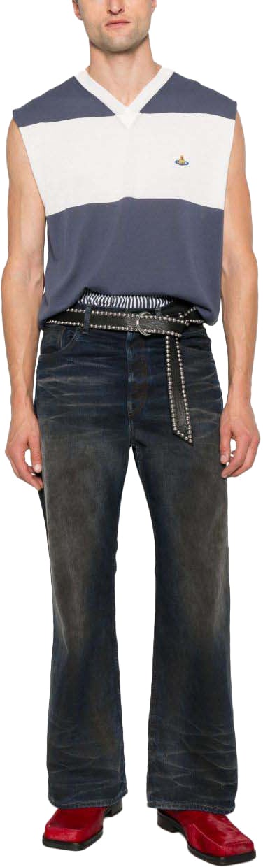 Vivienne Westwood T-Shirts And Polos Whitegrey Blue Lichtblauw