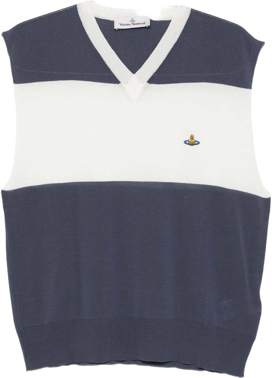 Vivienne Westwood T-Shirts And Polos Whitegrey Blue Lichtblauw