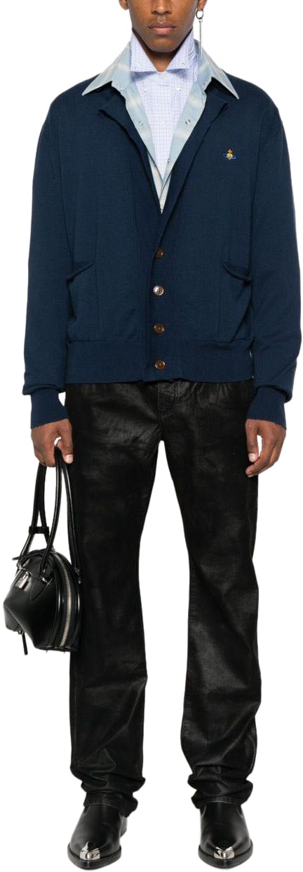 Vivienne Westwood Sweaters Blue Blauw