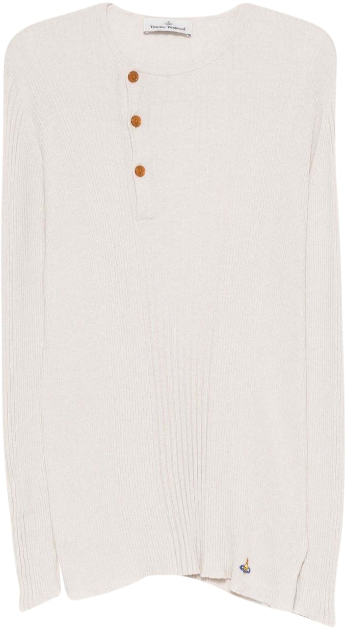 Vivienne Westwood Sweaters Dusty White Wit