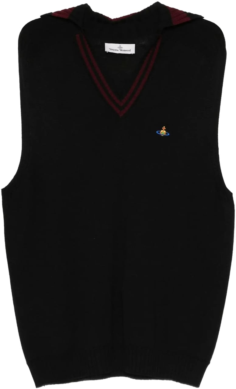 Vivienne Westwood Fisherman Vest Black Zwart