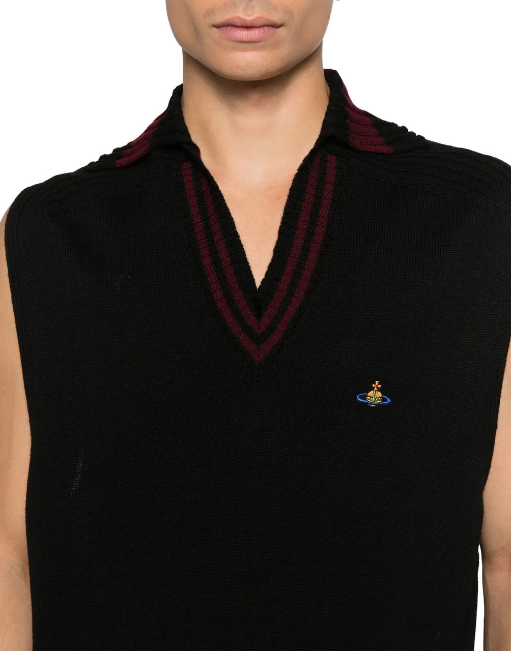 Vivienne Westwood Fisherman Vest Black Zwart