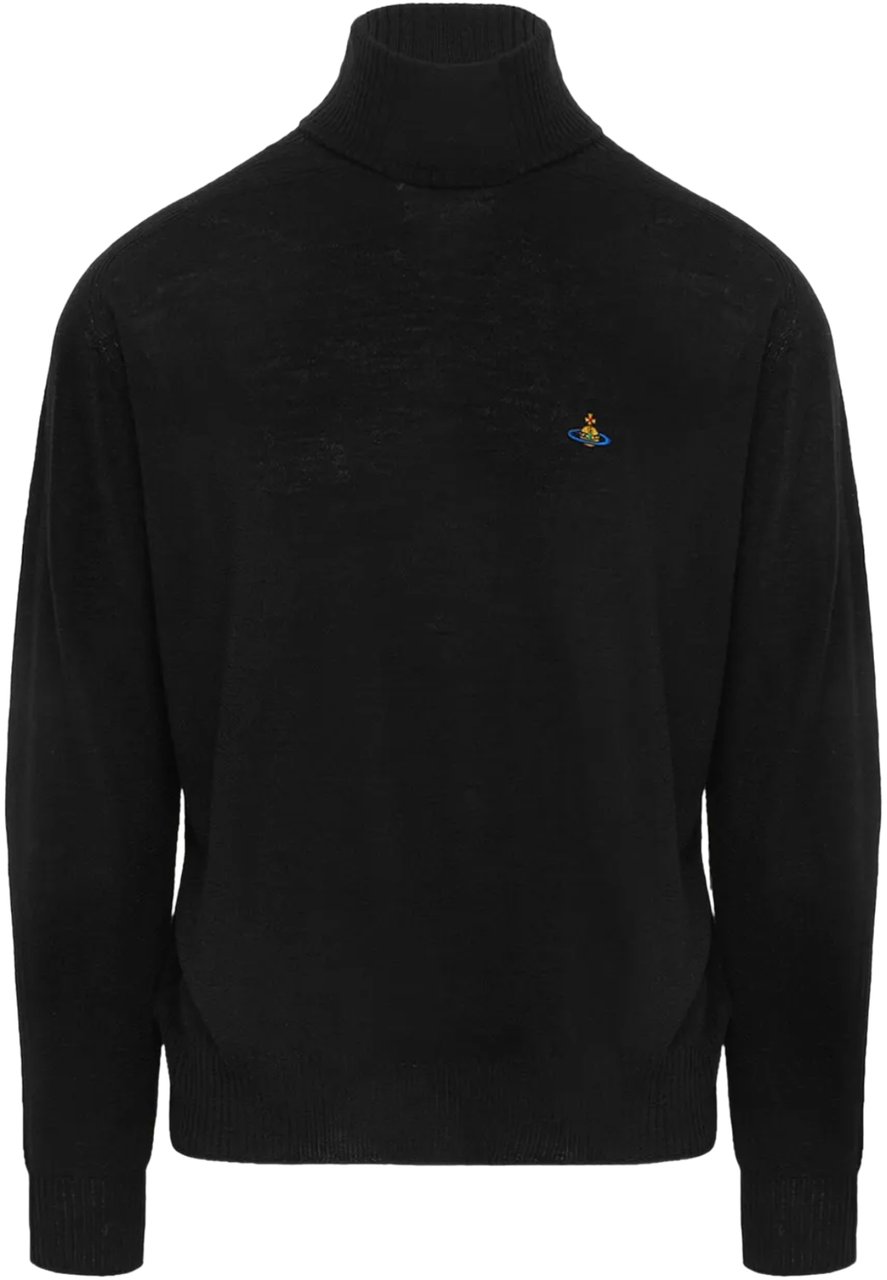 Vivienne Westwood Fisherman Turtleneck Black Zwart