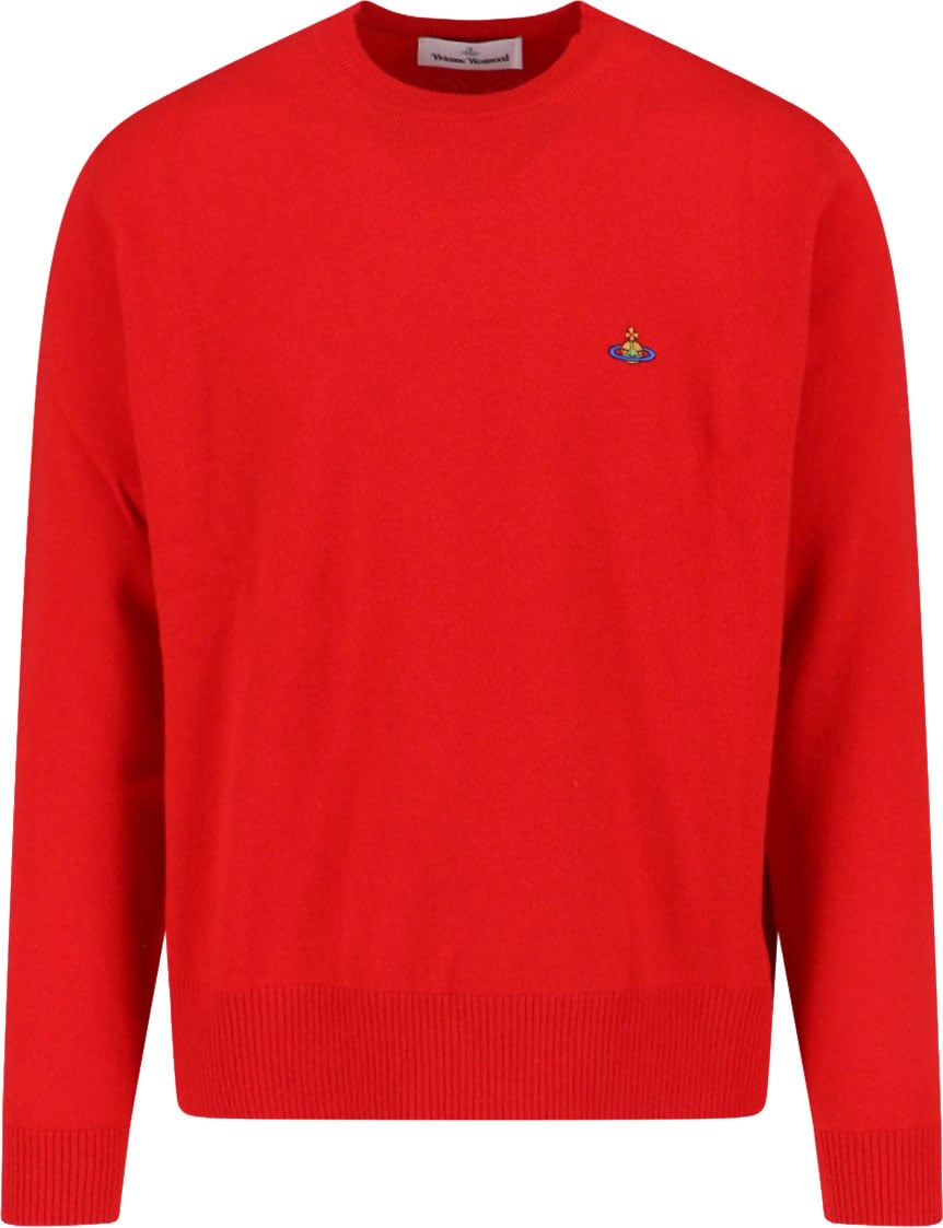 Vivienne Westwood "Orb" Sweater – Red Neutraal