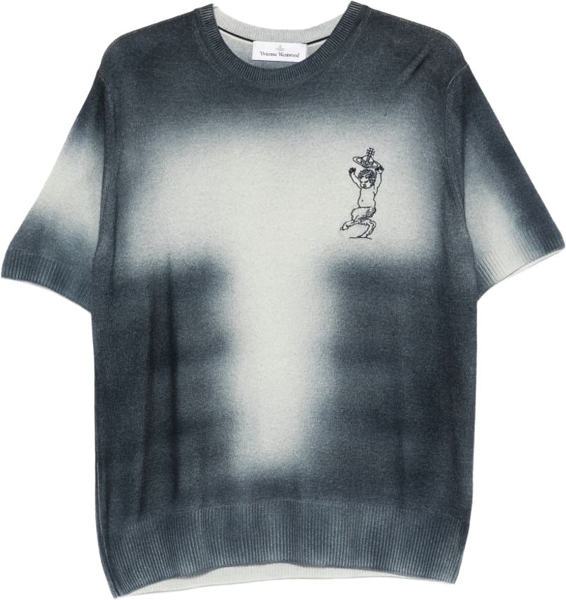 Vivienne Westwood T-Shirts And Polos Blue/White Blauw