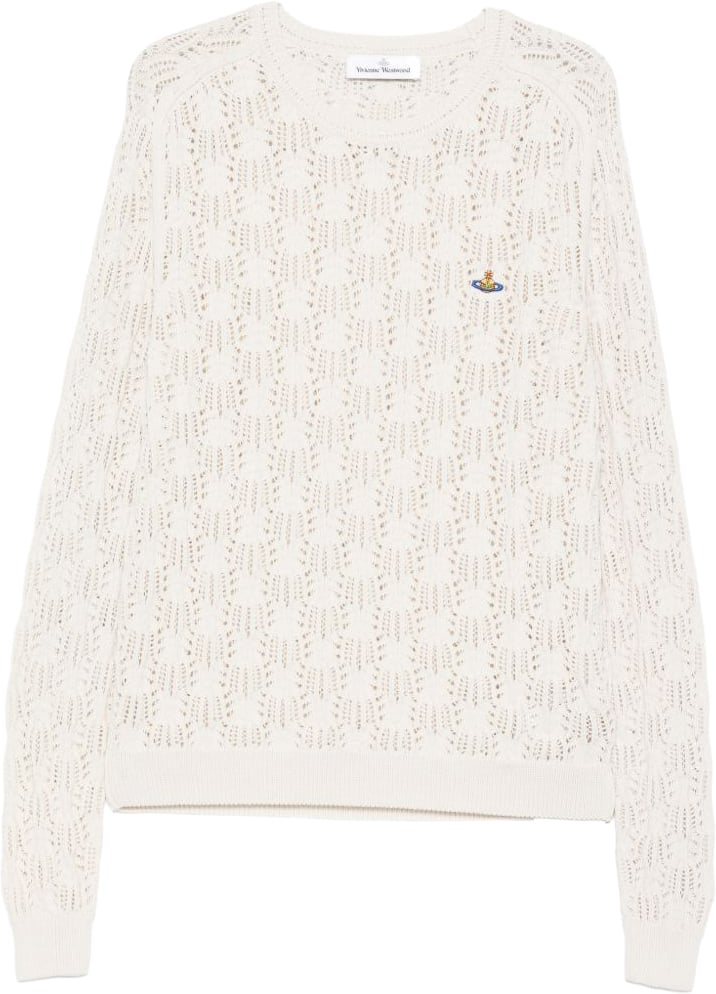 Vivienne Westwood Sweaters Cream Wit