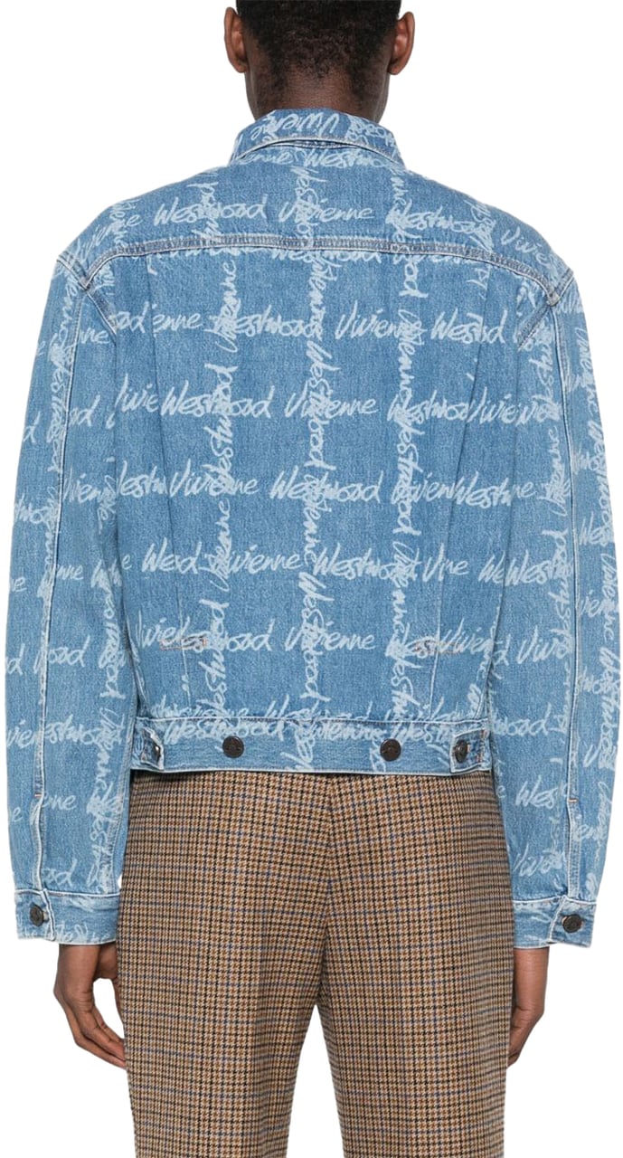 Vivienne Westwood Jackets Gridblue Blauw