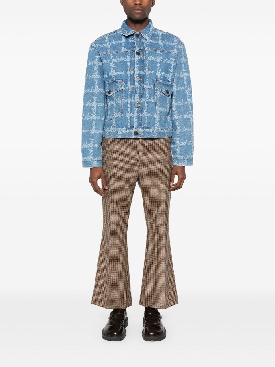 Vivienne Westwood Light Blue Denim Jacket Blauw