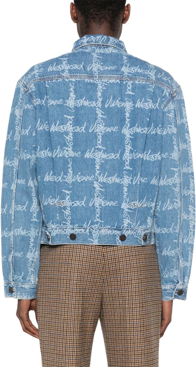Vivienne Westwood Jackets Grid/Blue Lichtblauw