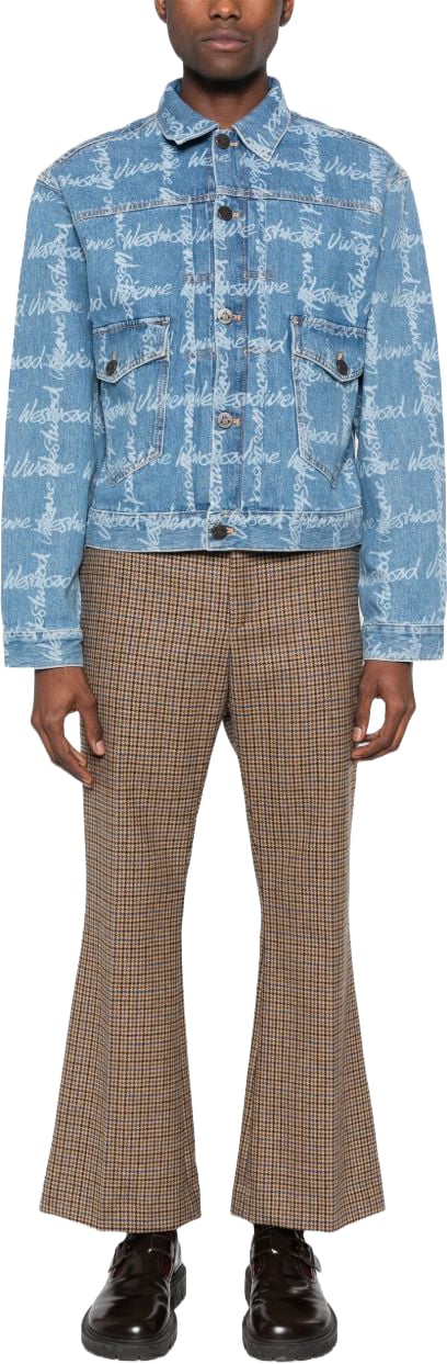 Vivienne Westwood Jackets Grid/Blue Lichtblauw