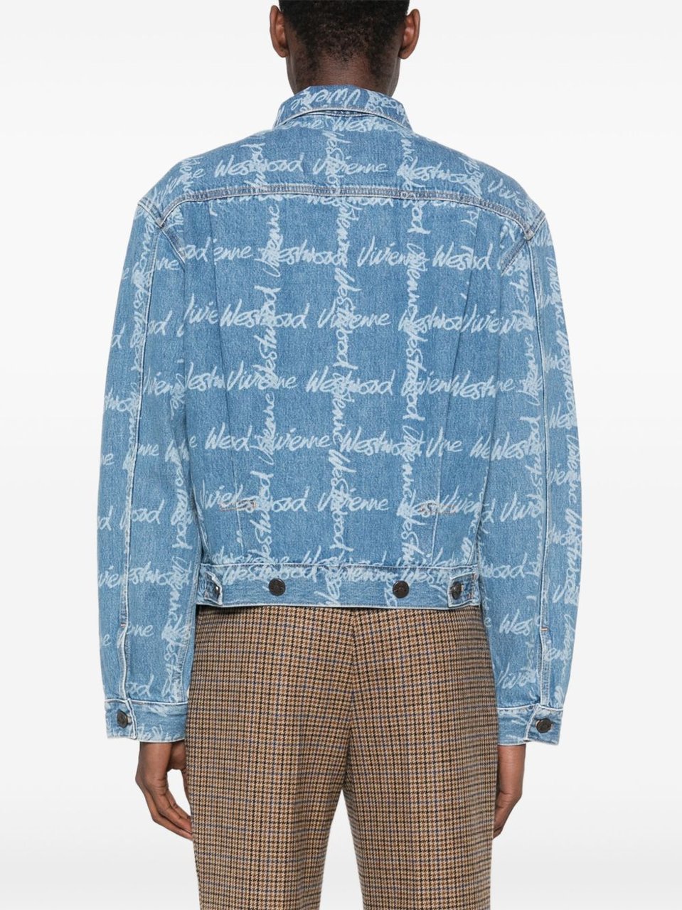 Vivienne Westwood Light Blue Denim Jacket Blauw