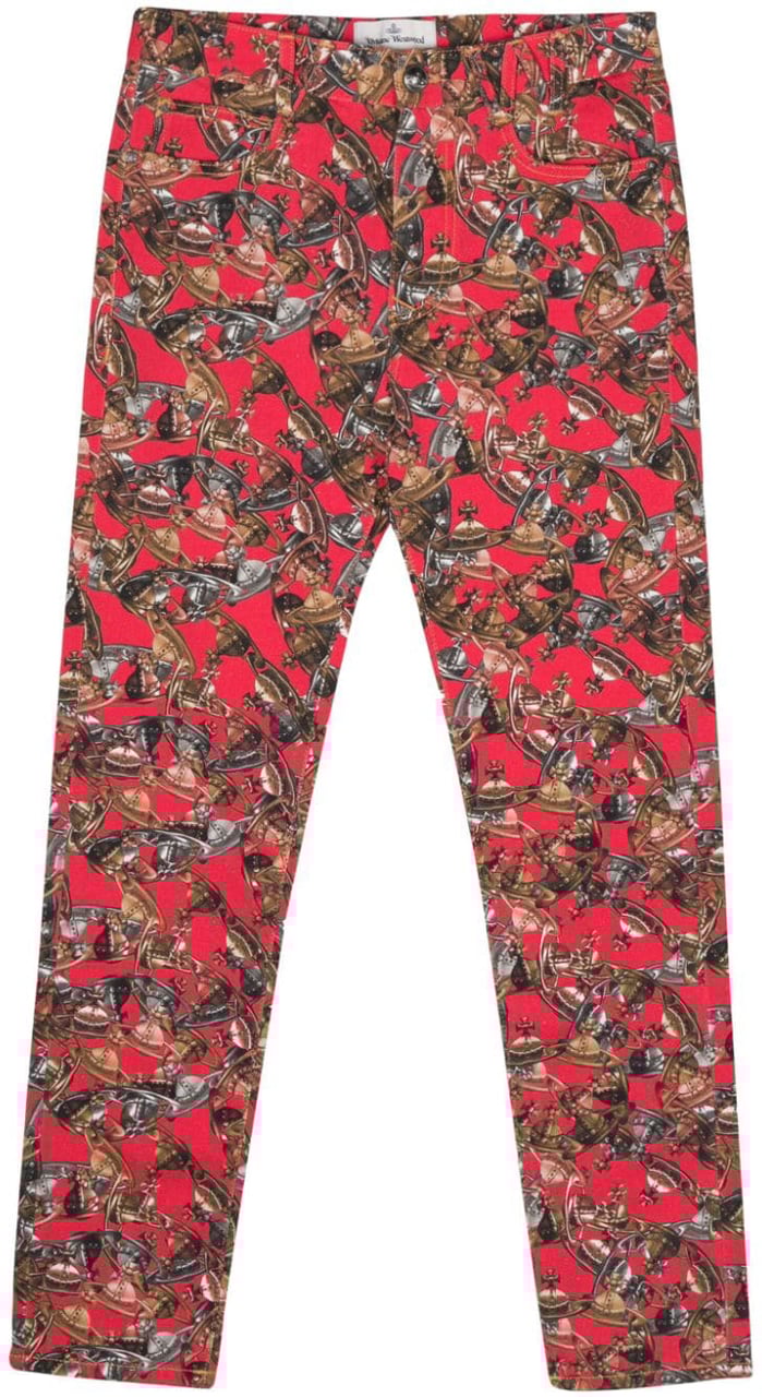 Vivienne Westwood Trousers Crazy Orb Divers