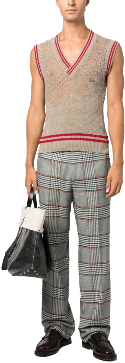 Vivienne Westwood Trousers Blue Blauw