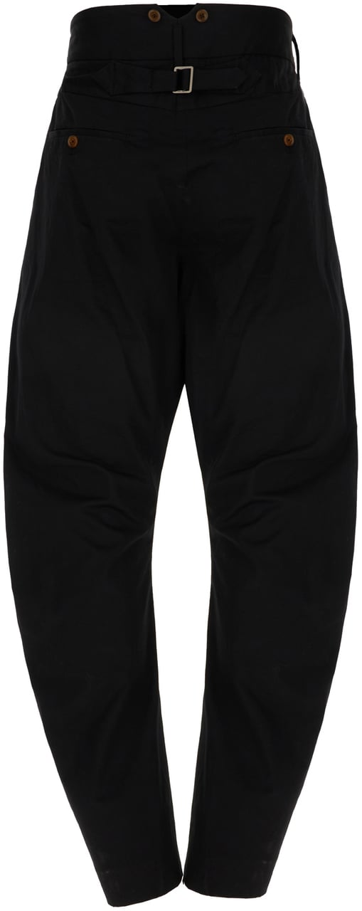 Vivienne Westwood Vivienne Westwood Black stretch cotton pants Zwart