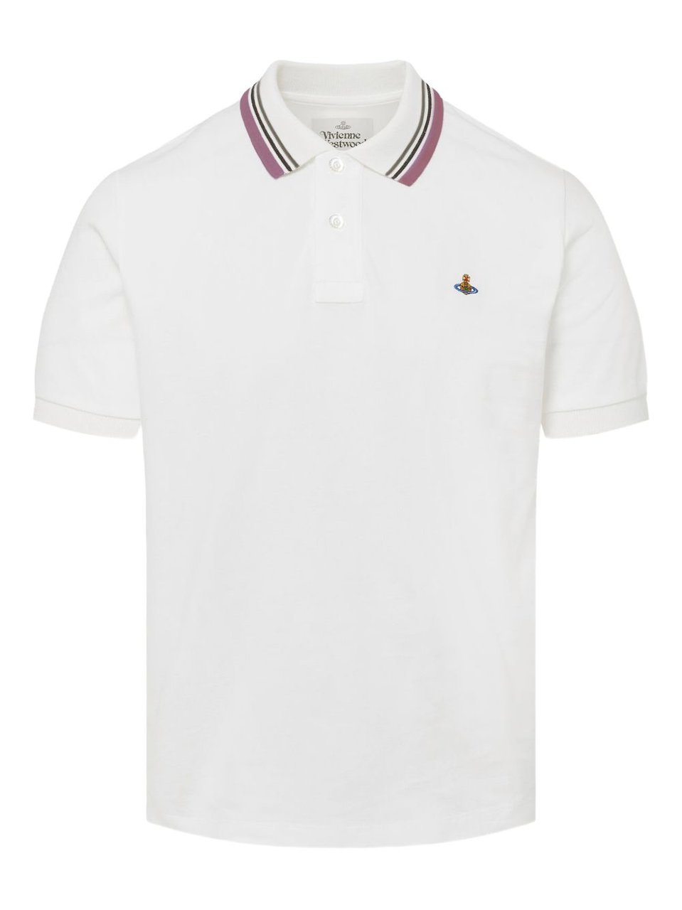 Vivienne Westwood Short-Sleeve Polo Shirt Wit