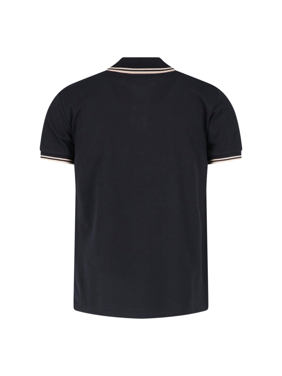 Vivienne Westwood Black Classic Cotton Polo Shirt Zwart