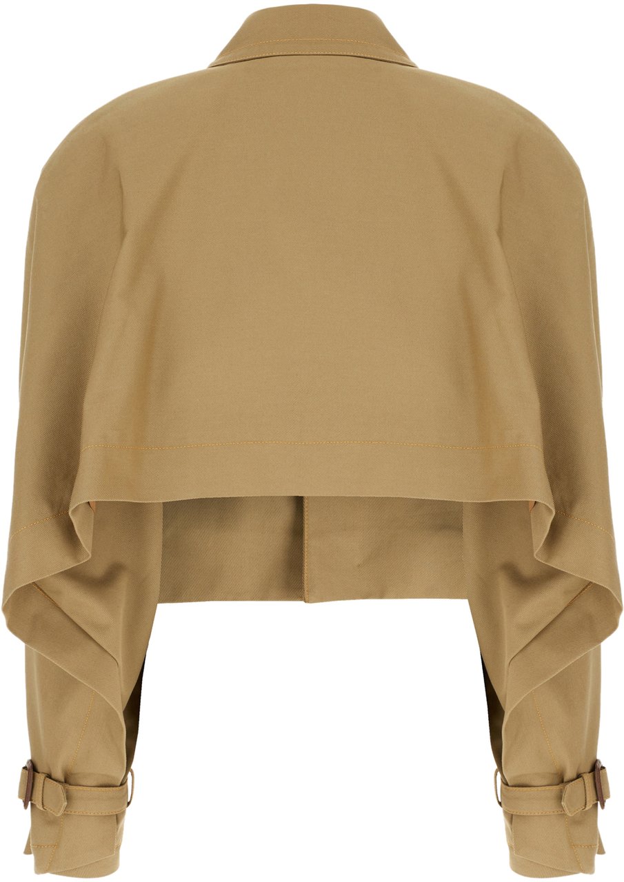 Vivienne Westwood Vivienne Westwood Khaki green cotton trench Groen