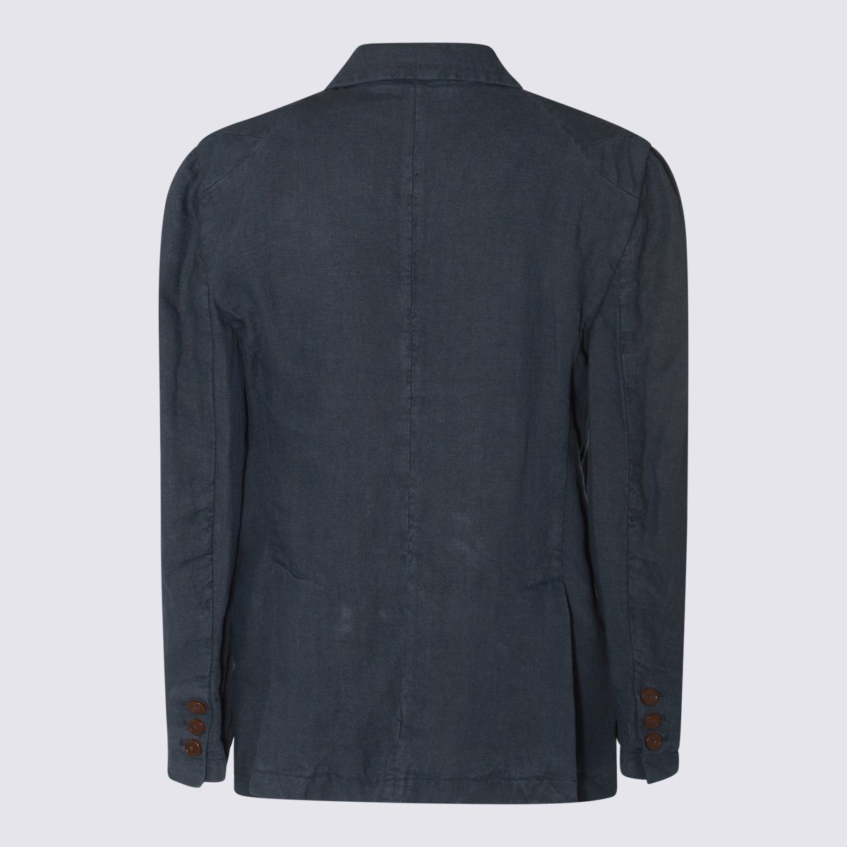 Vivienne Westwood Tailored Black Jacket With Ruffle Detailing And Flap Pockets Zwart