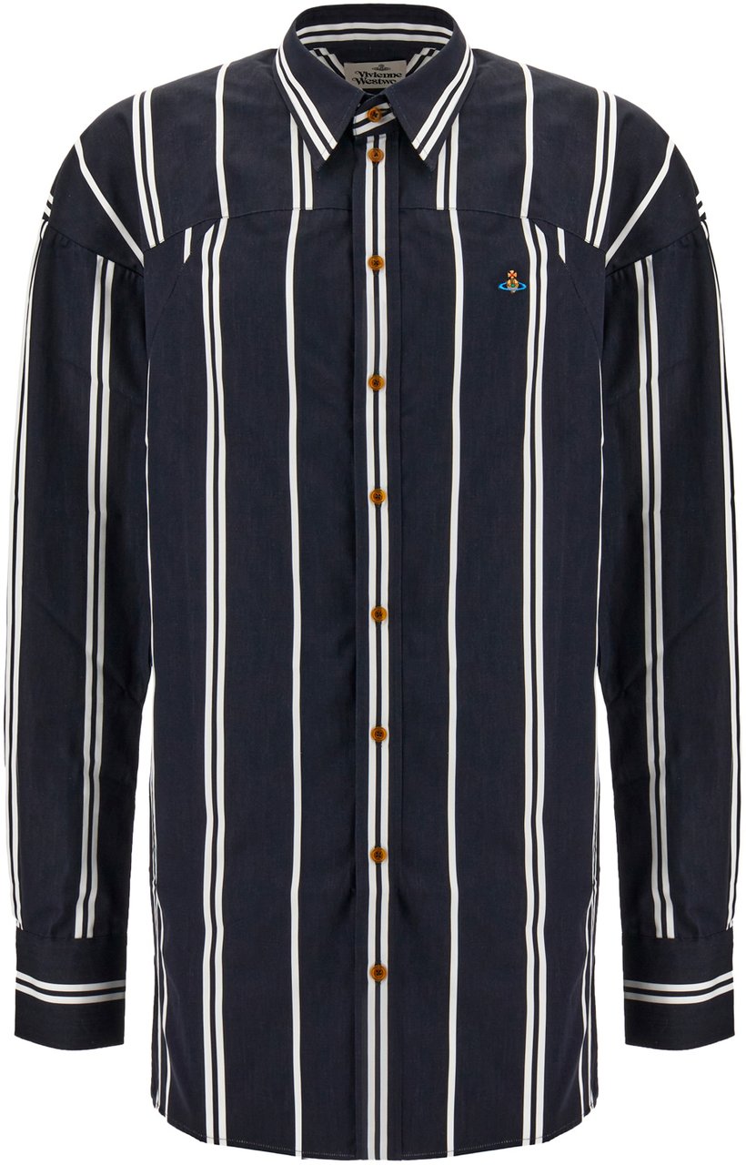 Vivienne Westwood Vivienne Westwood Printed popeline shirt Divers