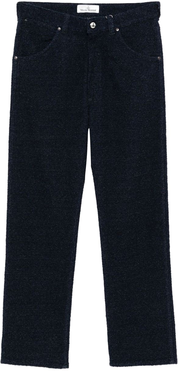 Vivienne Westwood Trousers Blue Blauw