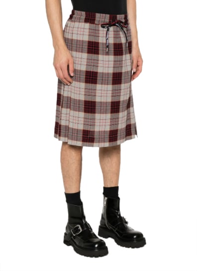 Vivienne Westwood Kilt Red Check Rood