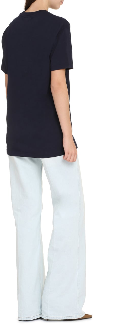 Vivienne Westwood Cotton crew-neck T-shirt Blauw