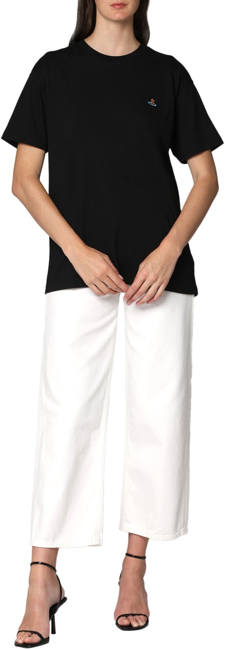 Vivienne Westwood Cotton crew-neck T-shirt Zwart