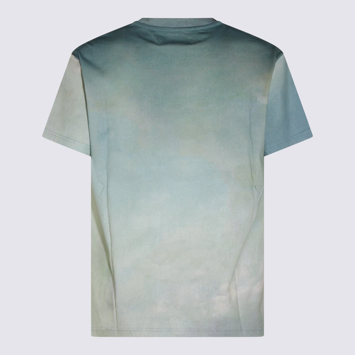 Vivienne Westwood Artistic Gradient T-Shirt with Cherubic Print Grijs