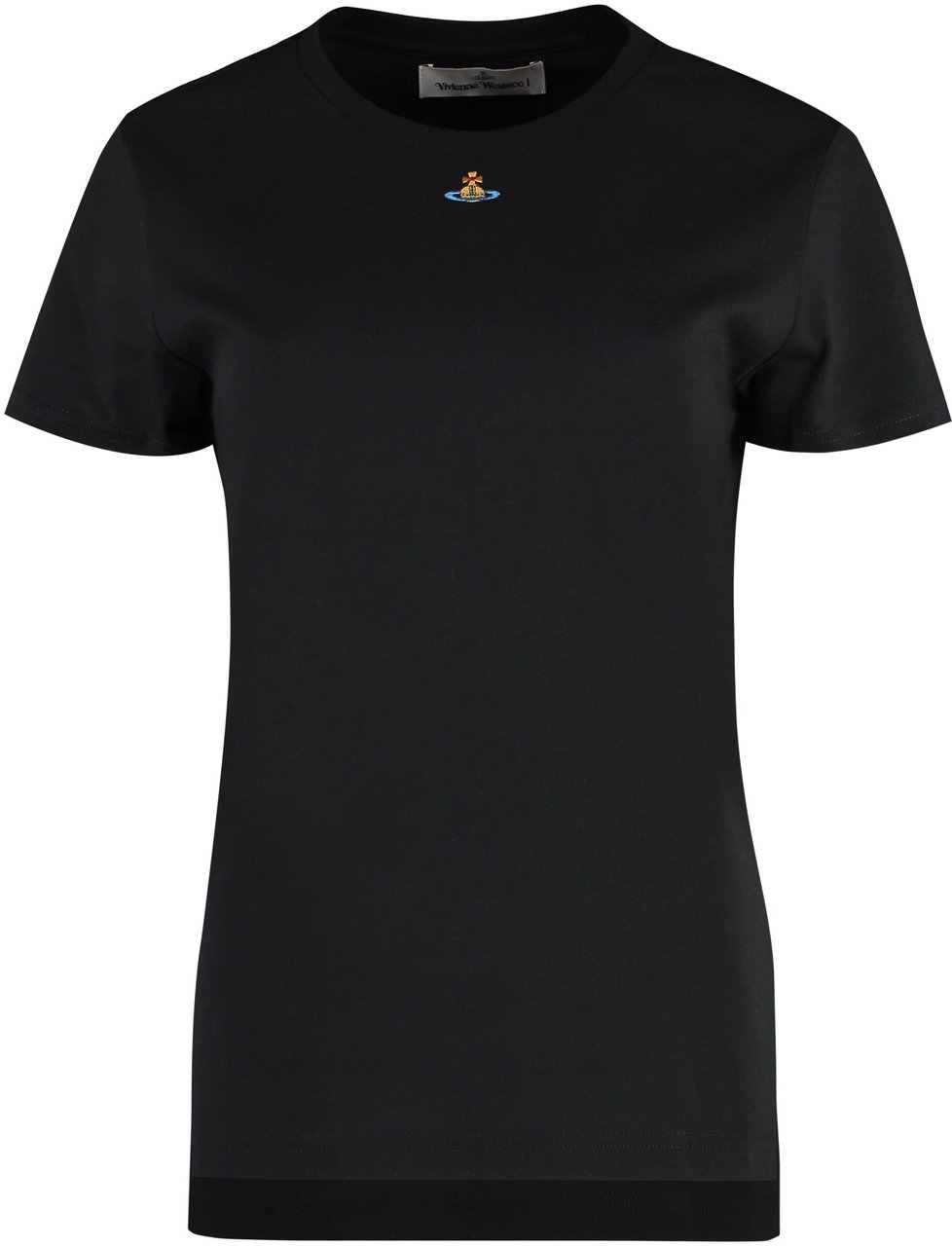 Vivienne Westwood Cotton crew-neck T-shirt Zwart