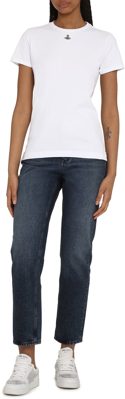 Vivienne Westwood Cotton crew-neck T-shirt Wit