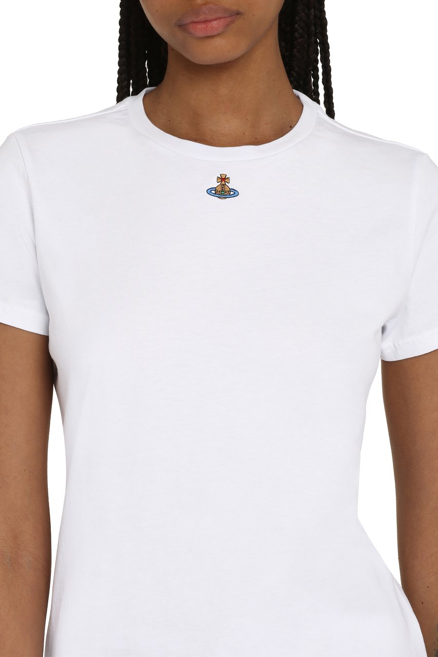Vivienne Westwood Cotton crew-neck T-shirt Wit