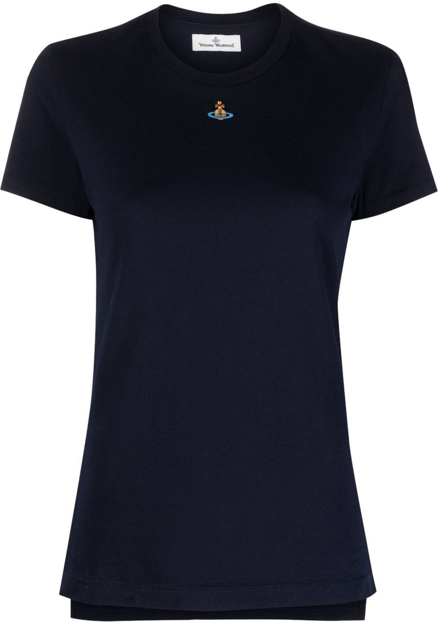 Vivienne Westwood T-Shirts And Polos Blue Blauw