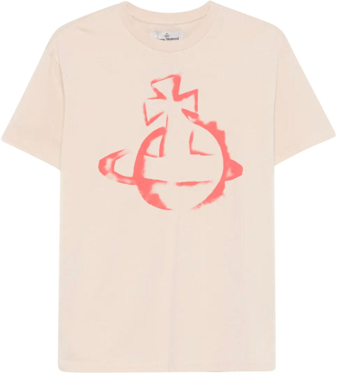 Vivienne Westwood Stencil Orb Classic T-shirt Beige Beige