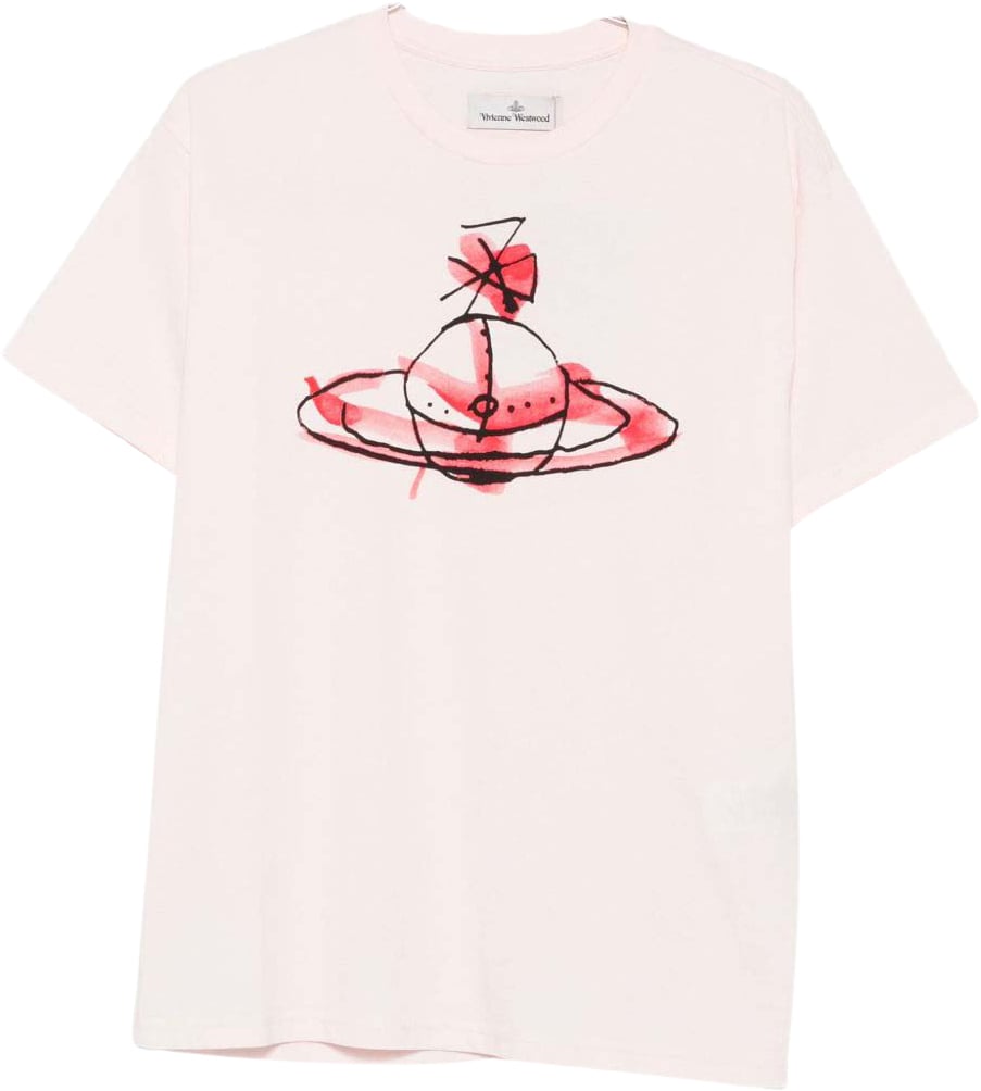 Vivienne Westwood T-Shirts And Polos Pink Roze